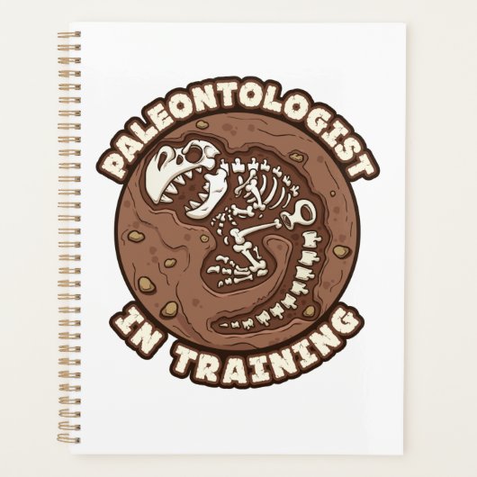 Paleontoloog in opleiding Paleontologie Planner (Voorkant)