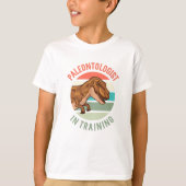 Paleontoloog in opleiding t-shirt (Voorkant)
