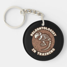 Paleontoloog in training dinosaurus Fossil