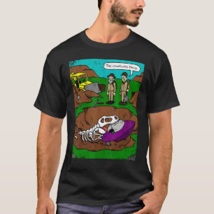 Paleontoloog Joke voor mannen Vrouwen en Kinder Di T-shirt