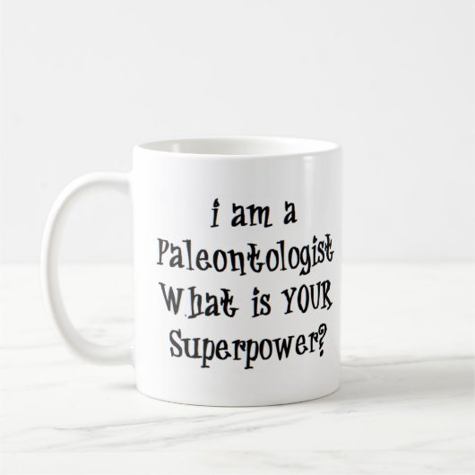 paleontoloog koffiemok (Links)