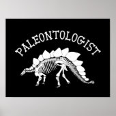 Paleontoloog Poster (Voorkant)