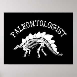 Paleontoloog Poster