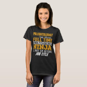 Paleontoloog T-shirt (Voorkant volledig)