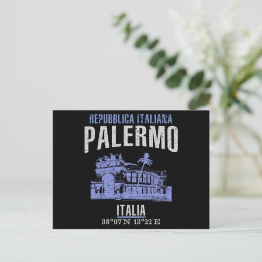Palermo Briefkaart (Staand voorkant)