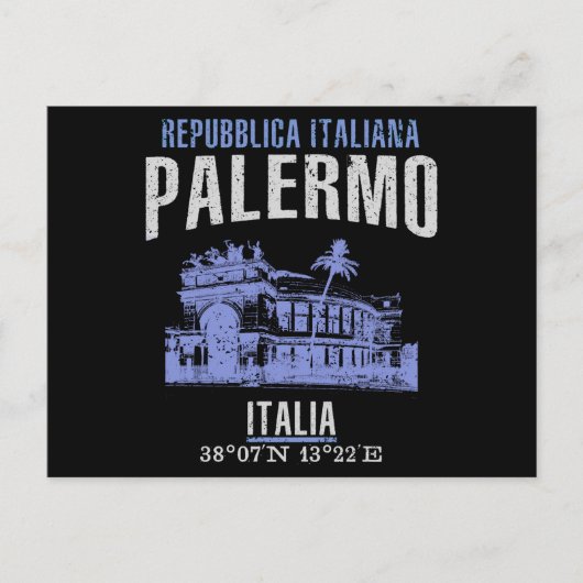 Palermo Briefkaart (Voorkant)