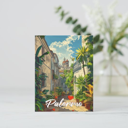  Palermo Briefkaart (Staand voorkant)