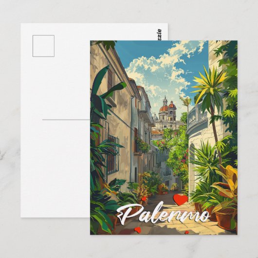  Palermo Briefkaart (Voorkant / Achterkant)