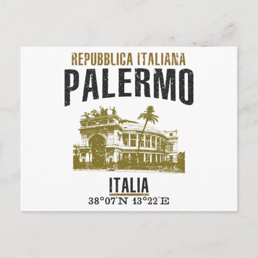 Palermo Briefkaart (Voorkant)