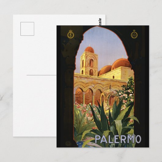 Palermo Briefkaart (Voorkant / Achterkant)