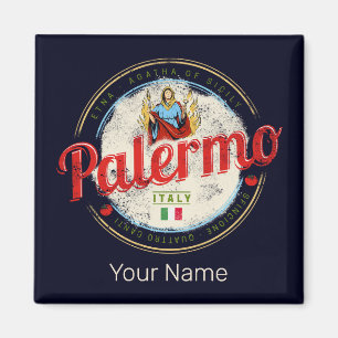 Palermo hoofdstad van Sicilië Italië souvenir Magneet