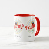 Palermo hoofdstad van Sicilië Italië souvenir Mok (Voorkant rechts)