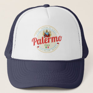 Palermo hoofdstad van Sicilië Italië  souvenir Trucker Pet