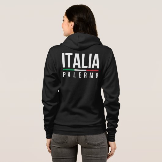 Palermo Italia Hoodie (Achterkant volledig)