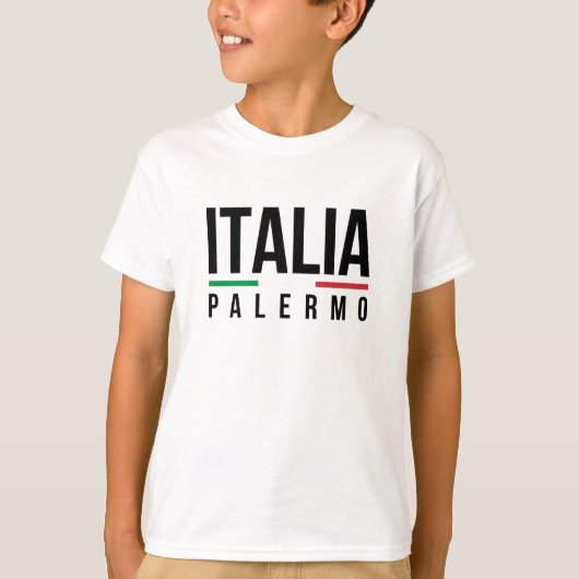 Palermo Italia T-shirt (Voorkant)