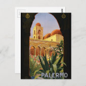 Palermo Italië Europa Reizen Briefkaart (Voorkant / Achterkant)
