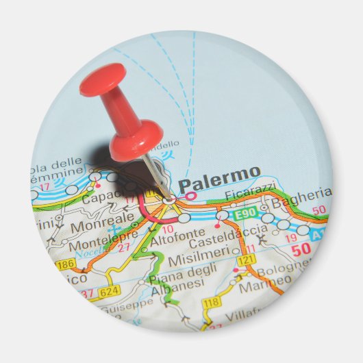 Palermo, Italië Magneet (Voorkant)