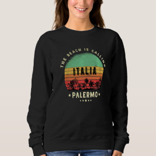 Palermo Italië Sicilië Palm Trees Trui