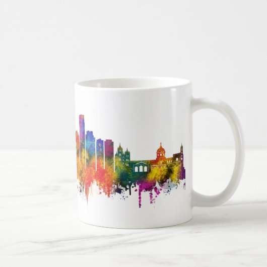 Palermo Italië Skyline Koffiemok (Rechts)