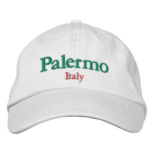 Palermo Italië Stadstrots Geborduurde Pet