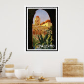 PALERMO ITALIË STIJL POSTER (Keuken)