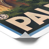 Palermo Italië — vintonijnreis Poster (Hoek)