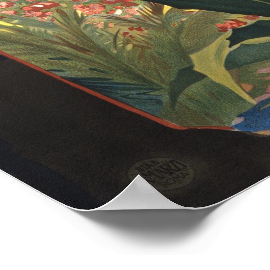 Palermo Italy Vintage Travel Poster (Hoek)