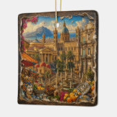 PALERMO, KERAMISCH ORNAMENT (Links)