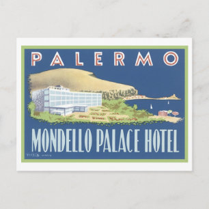 Palermo Mondello Palace Hotel Briefkaart