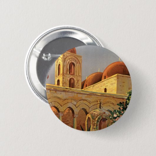 Palermo Ronde Button 5,7 Cm (Voorkant /achterkant)