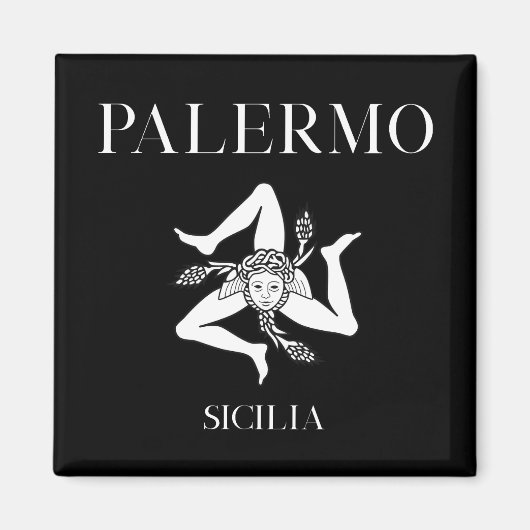 Palermo Sicilia Magneet (Voorkant)