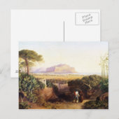 Palermo, Sicilië, 1847 (olie op doek) Briefkaart (Voorkant / Achterkant)