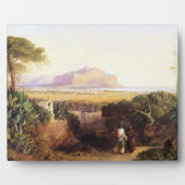 Palermo, Sicilië, 1847 (olie op doek) Fotoplaat (Voorkant)
