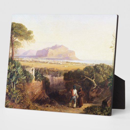 Palermo, Sicilië, 1847 (olie op doek) Fotoplaat (Zijkant)