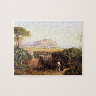 Palermo, Sicilië, 1847 (olie op doek) Legpuzzel
