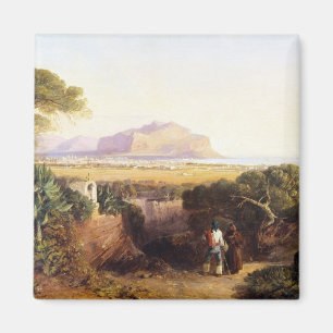 Palermo, Sicilië, 1847 (olie op doek) Magneet