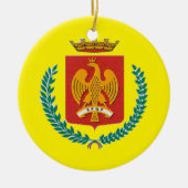 Palermo Sicilië Afbeelding kerstversiering Keramisch Ornament (Voorkant)