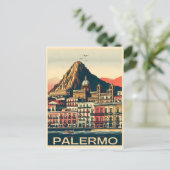 Palermo Sicilië Italiaans souvenir geschenken Briefkaart (Staand voorkant)