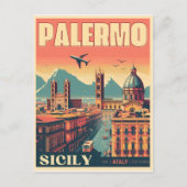 Palermo Sicilië Italiaans  souvenir geschenken Briefkaart (Voorkant)