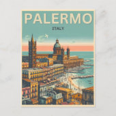 Palermo Sicilië Italiaans  souvenir geschenken Briefkaart (Voorkant)