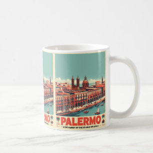 Palermo Sicilië Italiaans souvenir geschenken Koffiemok