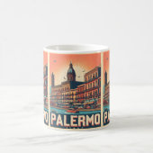 Palermo Sicilië Italiaans  souvenir geschenken Koffiemok (Center)