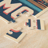 Palermo Sicilië Italiaans  souvenir geschenken Legpuzzel (Zijkant)