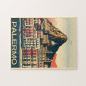 Palermo Sicilië Italiaans  souvenir geschenken Legpuzzel (Horizontaal)