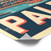 Palermo Sicilië Italiaans souvenir geschenken Poster (Hoek)