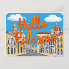Palermo, Sicilië, Italië Briefkaart