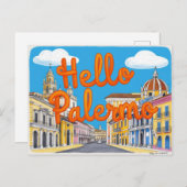 Palermo, Sicilië, Italië Briefkaart (Voorkant / Achterkant)