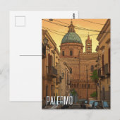 Palermo Sicilië Italië Reizen Briefkaart (Voorkant / Achterkant)