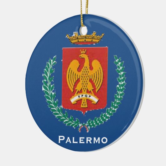 Palermo*, Sicilië kerstversiering Keramisch Ornament (Links)