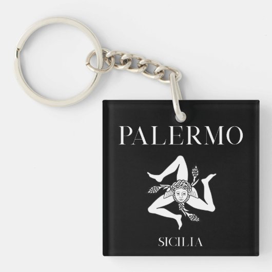 Palermo Sicilië Sleutelhanger (Voorkant)